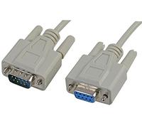 PRO SIGNAL PSG90866 9 Pin D-Sub (DB9) Female to Male Lead, 0.5m