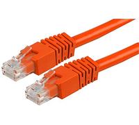 Pro Signal PSG90961 Cat6 RJ45 Male to Male UTP Ethernet Patch Lead, 15m, Orange