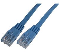 Pro Signal PSG91020 Flat Cat5e UTP Ethernet Patch Lead, 1 m, Blue