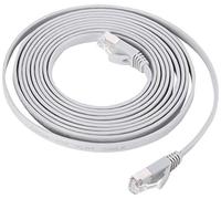 Pro Signal PSG91137 Flat Cat6a STP Ethernet Patch Lead, 3 m, Grey