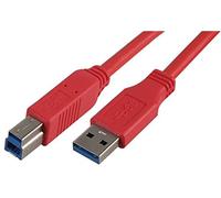 Pro Signal PSG91168 USB 3.0 Type-A Male to Type-B Male Lead - 2m, Red