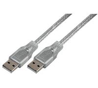 Pro Signal PSG91170 2 m USB 3.0 A Male to A Male Lead, Transparent