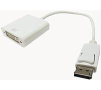 Pro Signal PSG91178 DisplayPort 1.2 to DVI Adaptor, 0.2 m, White