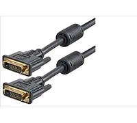 Pro Signal PSG91375 DVI-D Dual Link Male to Male Lead, 10 m, Black