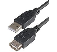 Pro Signal PSG91422 USB 2.0 A Male to A Female Cable, 3 m, Black
