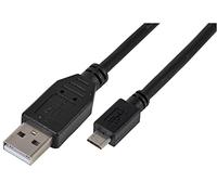 Pro Signal PSG91470 Micro B Plug to A Plug USB 2.0 Cable, 1m Black