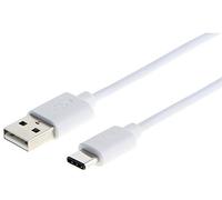 Pro Signal PSG91486 USB 2.0 A Plug to USB Type-C Cable, 1m White