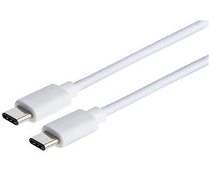Pro Signal PSG91492 USB 2.0 Type-C to USB Type-C Cable, 3 m, White