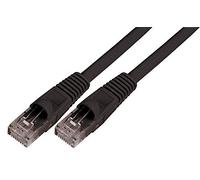 Pro Signal PSG91515 Snagless Cat6 UTP LSOH Ethernet Patch Lead, Black 15m