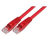 Pro Signal PSG91527 Snagless Cat6 UTP LSOH Ethernet Patch Lead, Red 0.5m