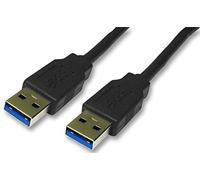 PRO SIGNAL PSG91609 USB 3.0 A Male to A Male Lead, 0.5m Black