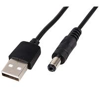 Pro Signal PSG91614 USB 2.0 to 5.5 mm Type N Barrel 5V DC Power Cable, 1 m