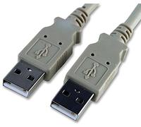 Pro Signal PSG91634 USB A Plug to A Plug Lead, 0.5 m