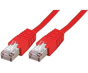 PRO SIGNAL PSG91663 RJ45 to RJ45 Cat5e S/FTP Ethernet Patch Lead 0.2m Red