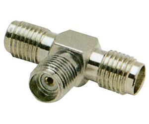 PRO SIGNAL SMA T Adaptor - 3x SMA Female Connectors - PSG04299