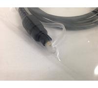PRO SIGNAL - TOSLink Optical Audio Lead with 4mm Cable, 1m Black