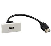 PRO SIGNAL USB 2.0 A Socket Wall Plate Module - 50x25mm Multimedia Module PSG3282