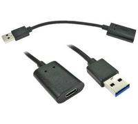 PRO SIGNAL USB3C-951REV CABLE, USB3.1A MALE-TYPE C FEMALE, 0.15M