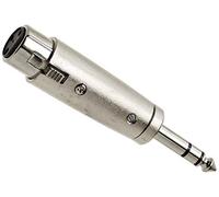 Pro Signal XLR to 6.35mm (1/4") Jack Adapter - Heavy-Duty Metal Audio Connector - PSG01944