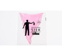 PRO SILK DIAMOND CUT PINK 6 inch by Murphys Magic | Professional Magic Silk | Bright Stage Prop for Magicians Performers and Entertainers