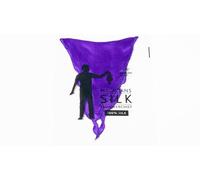 PRO SILK DIAMOND CUT PURPLE 6 inch by Murphys Magic | Professional Magic Silk | Bright Stage Prop for Magicians Performers and Entertainers