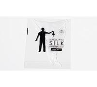 PRO SILK DIAMOND CUT WHITE 6 inch by Murphys Magic | Professional Magic Silk | Bright Stage Prop for Magicians Performers and Entertainers