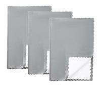 Pro Size Polishing Cloth Large Cleaning Cloths for Gold Silver and Platinum Jewelry Coins Watch, Silverware 11 x 14 inches Each Tarnish Remover Keeps Jewelry Shining (3PCS)