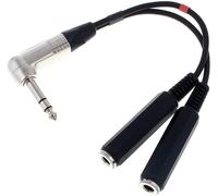 pro snake Y-Adapter Cable L-Jack S/2xM