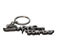 Pro Spec Imports - Black Shadow Chrome 'Supra Turbo' keychain for Toyota Supra Mk4 / A80, A70, A90, solid metal key chain accessory, 2JZ JZA80, accessories gift, Black Shadow Chrome, One size