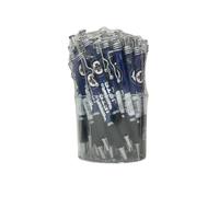 Pro Specialties Group 48-Pack Tub Retractable Click Pens- Great Stocking Suffers and Party Favors (Jets)