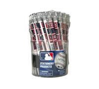 Pro Specialties Group MLB 48-Pack Tub Retractable Click Pens- Great Stocking Suffers and Party Favors (Washington Nationals 48 Pen Tub)