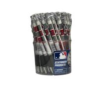 Pro Specialties Group MLB 48-Pack Tub Retractable Click Pens- Great Stocking Suffers and Party Favors (LA Angels 48 Pen Tub)