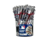 Pro Specialties Group MLB 48-Pack Tub Retractable Click Pens- Great Stocking Suffers and Party Favors (Minnesota Twins 48 Pen Tub)