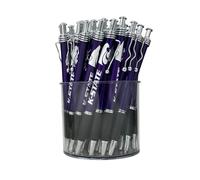 Pro Specialties Group NCAA 48-Pack Tub Retractable Click Pens- Great Stocking Suffers and Party Favors (Kansas State K State 48 Pen Tub)