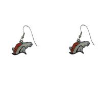 Pro Specialties Group NFL J Hook Dangle Earrings, Small, Team Colors