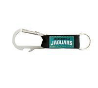 Pro Specialties Group NFL Jacksonville Jaguars Carabineer Key Tag, Teal, One Size