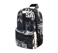 Pro Specialties Group San Antonio Spurs basketball travel backpack, hiking, gym Backpack durable bag designed for men and women. Ideal for Adults, extra-large & waterproof use for various activities