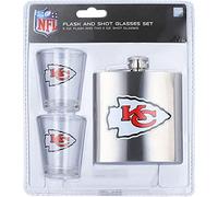 Pro Specialties Group Seattle Seahawks Flask And Shot Glass Set