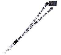 Pro Specialties Group UFC Unisex Ufc Lanyard Logo Glacier C, Gray