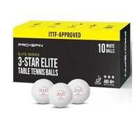 PRO-SPIN Ping Pong Balls - White 3-Star 40+ Table Tennis Balls | High-Performance ABS Training Balls | Ultimate Durability for Indoor & Outdoor Table Tennis