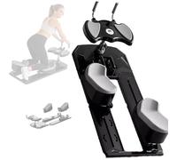 Pro Spinal Decompression Machine,Detachable Spine Twist and Stretch Trainer with LED Timer,Gym Swing Adjustable Back Stretcher Machine,Leg Stretching & Core Activation(Black)