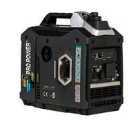 Pro Splash Pp-2000 Petrol Inverter Generator 2Kw Recoil Start Silent Running