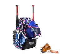 Pro Sport Tote Bag Baseball Equipment Travel Bag Extra Space with Stud Slot Ergonomic Oxford Fabric Holder Modern Ventilated Backpack Pitch Set for Youth School Training