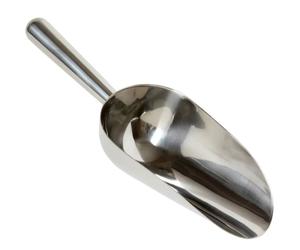 Pro Stainless Steel Ice Scoop 12oz 355ml 250mm Polished