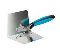 PRO Stainless Steel PLASTERING Trowel 18" X 5", Lacquer-Coated Stainless Steel Blade, Aluminium Shank, TPR Ergonomic Soft-Grip Handle, 1 in Pack