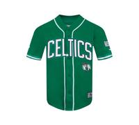 Pro Standard Big Boys NBA Boston Celtics Mesh Button Down Mesh Top Kelly Green M