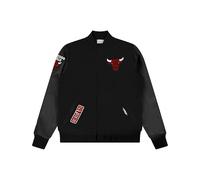 Pro Standard Big Boys NBA Chicago Bulls Classic Chenille Varsity Jacket Jet Black L
