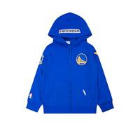 Pro Standard Big Boys NBA Golden State Warriors Classic Chenille Full Zip Hoodie Royal Blue L
