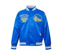 Pro Standard Big Boys NBA Golden State Warriors Retro Classics Satin Jacket Royal Blue S