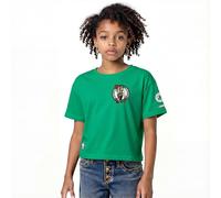 Pro Standard Big Girls NBA Boston Celtics Classic Essentials Short Sleeve Boxy Tee Kelly Green S